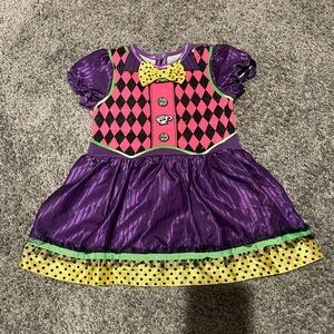 Disney Alice In Wonderland Mad Hatter Costume Girls Size 12-18months